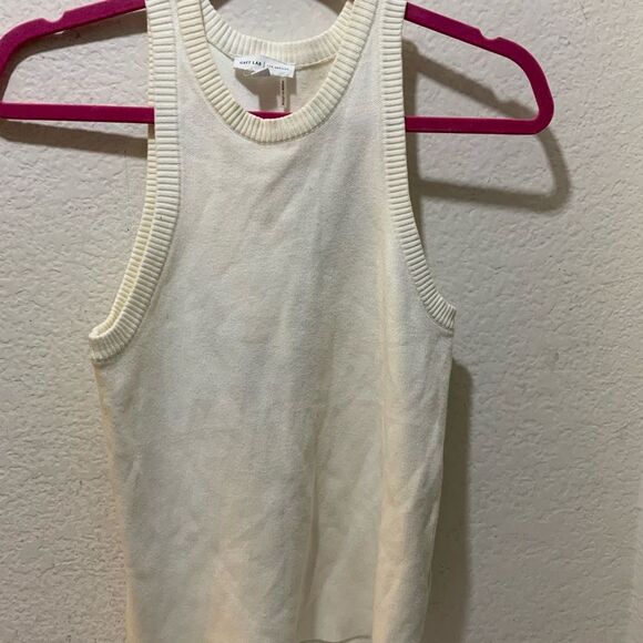 Grey Lab Los Angeles WHITE Tank Top size SMALL - Picture 2 of 8